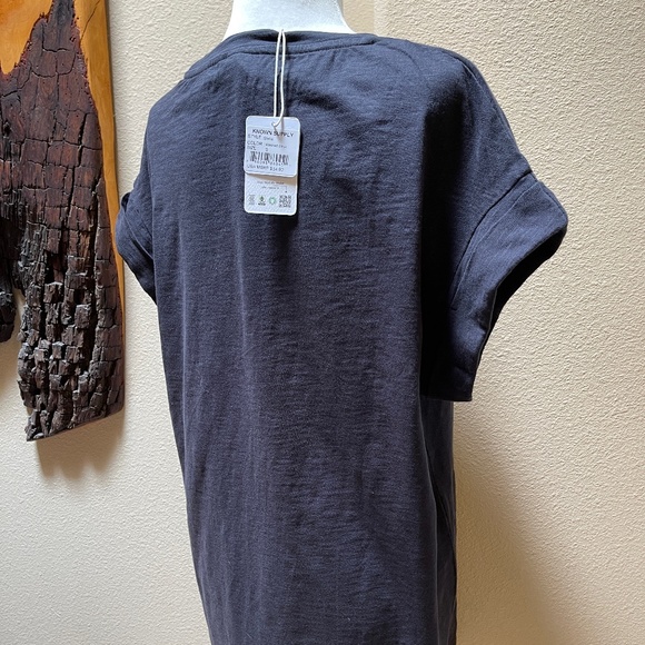 Known Supply Stella Cover Up, Tunic, Dress.Color:Washed Black. Small. - Picture 8 of 13